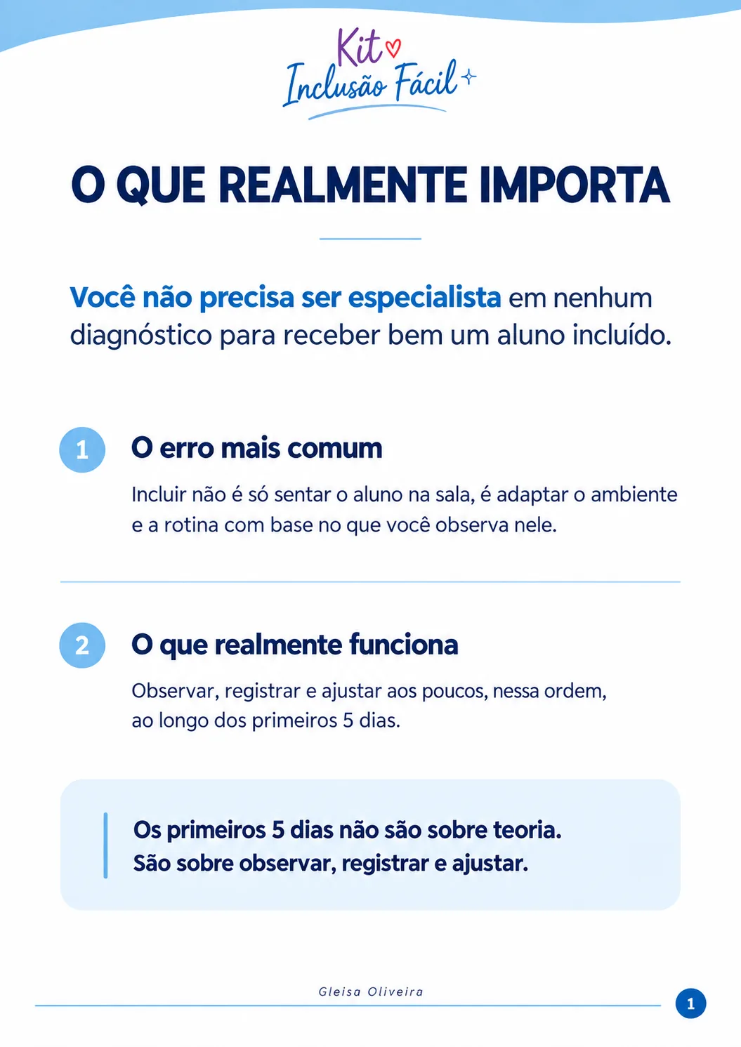 Página 1 do Guia O que fazer na Segunda?